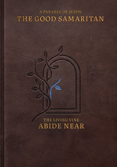 The Good Samaritan illustrated A5 hardcover front cover