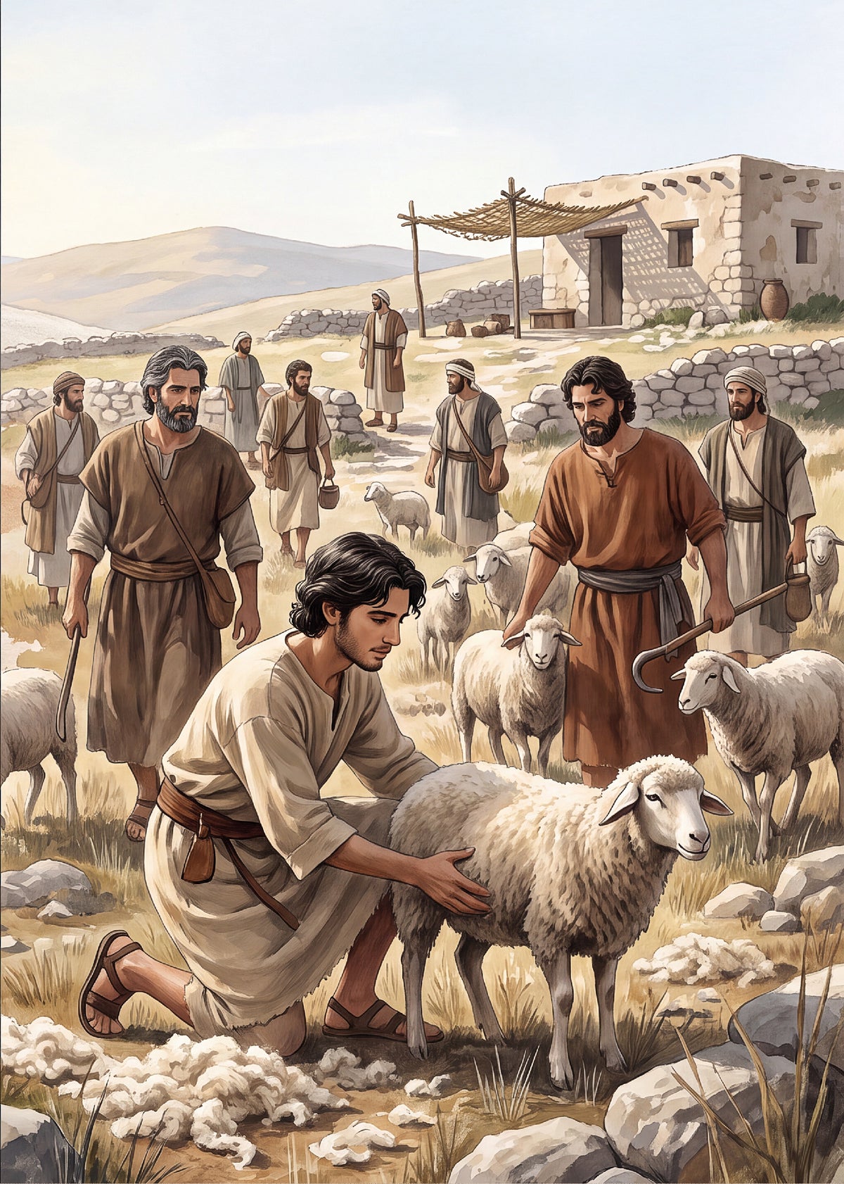 Joseph: Dreams In The Pit look inside page 9.