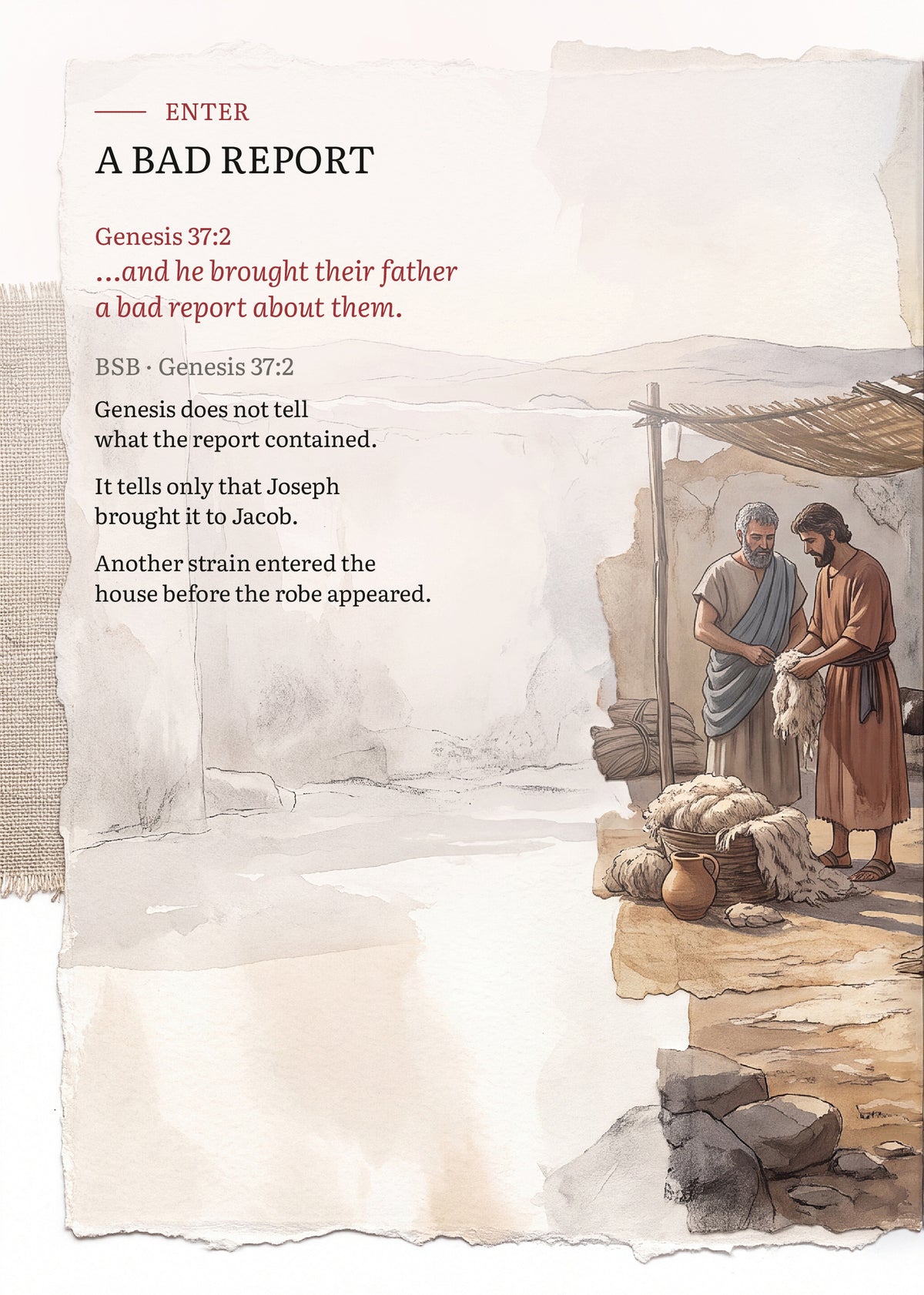 Joseph: Dreams In The Pit look inside page 10.