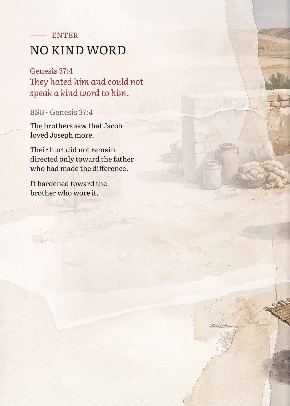 Joseph: Dreams In The Pit look inside page 14.