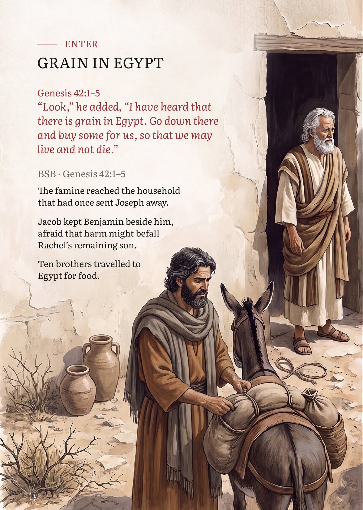 Joseph: God Meant It For Good look inside page 8.