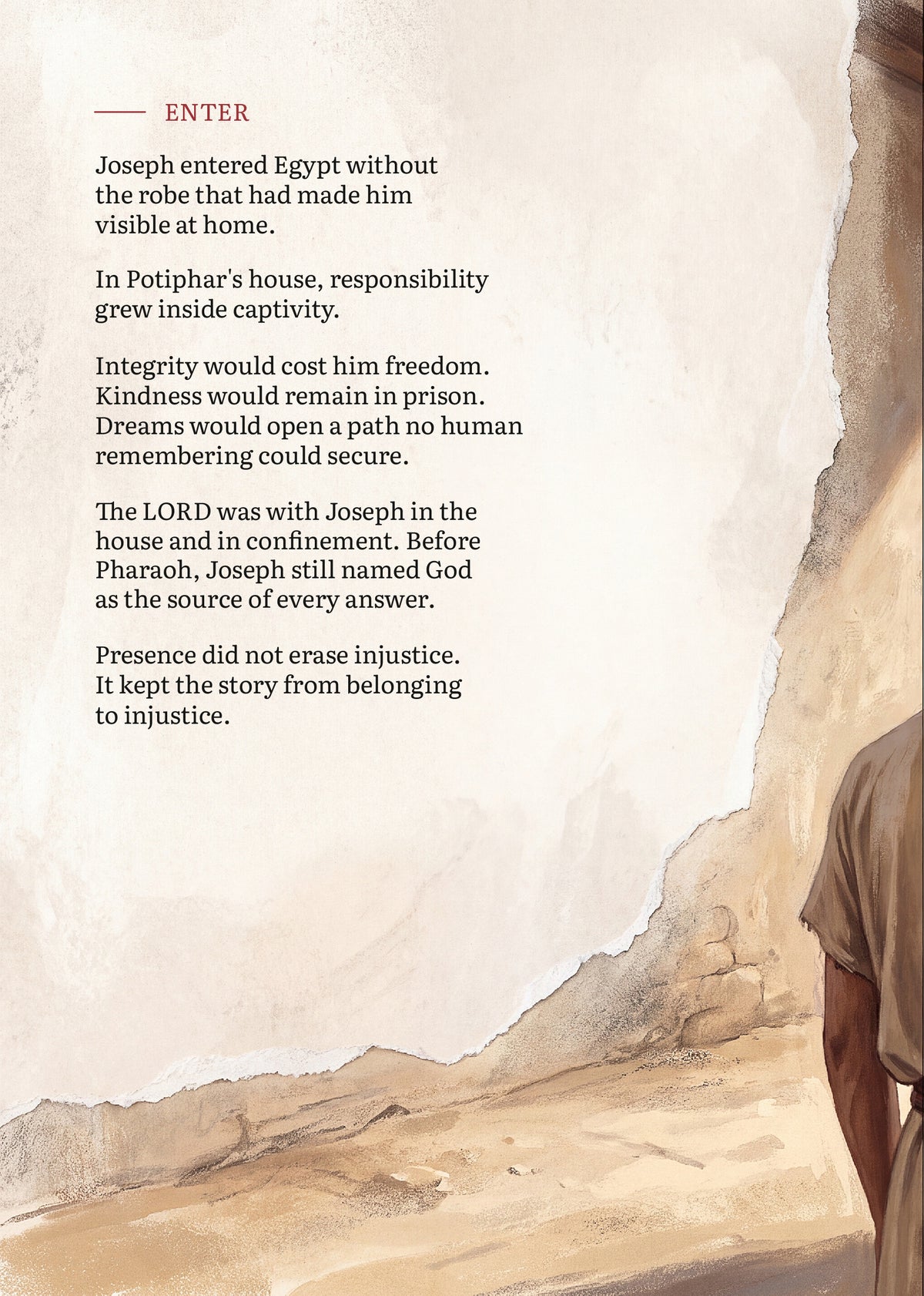 Joseph: The Lord Was With Him look inside page 6.