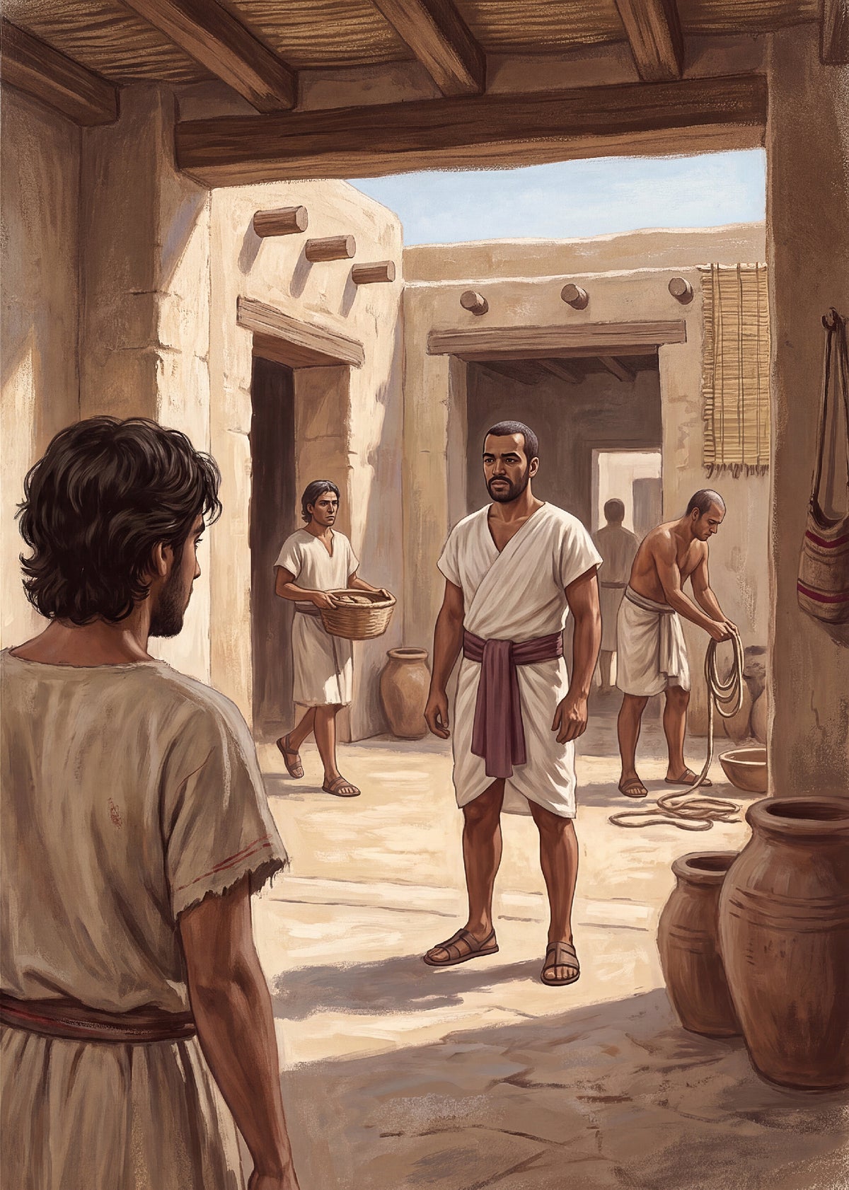 Joseph: The Lord Was With Him look inside page 7.