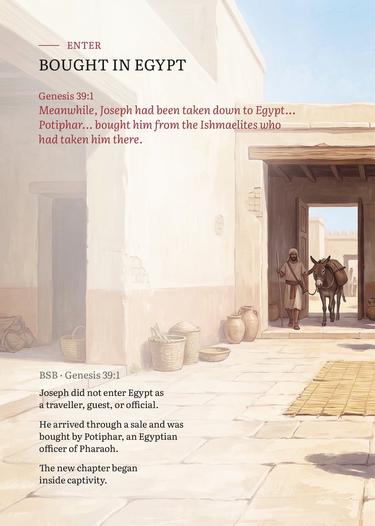 Joseph: The Lord Was With Him look inside page 8.
