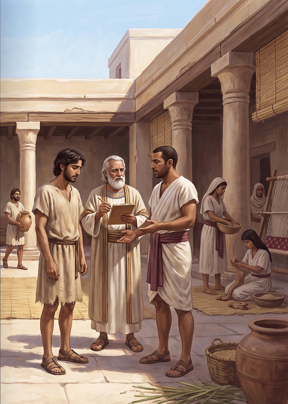 Joseph: The Lord Was With Him look inside page 9.