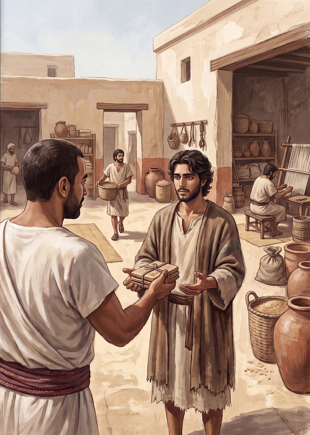 Joseph: The Lord Was With Him look inside page 13.